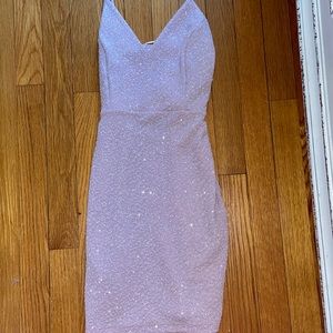 Windsor mini dress. sparky baby pink super stretchy !